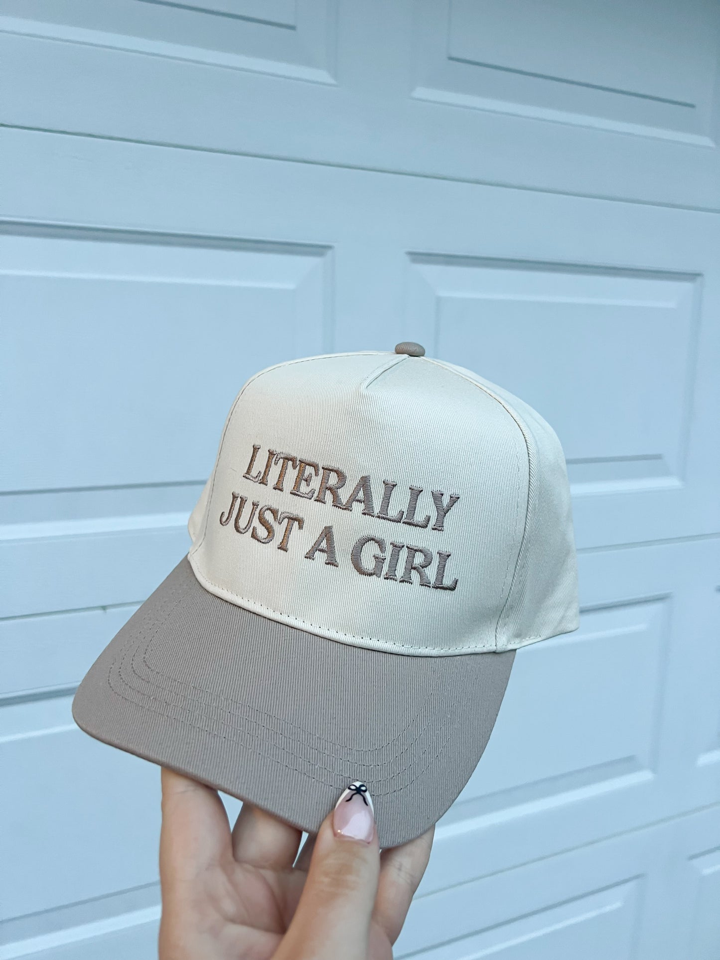 "Literally Just A Girl" Hat