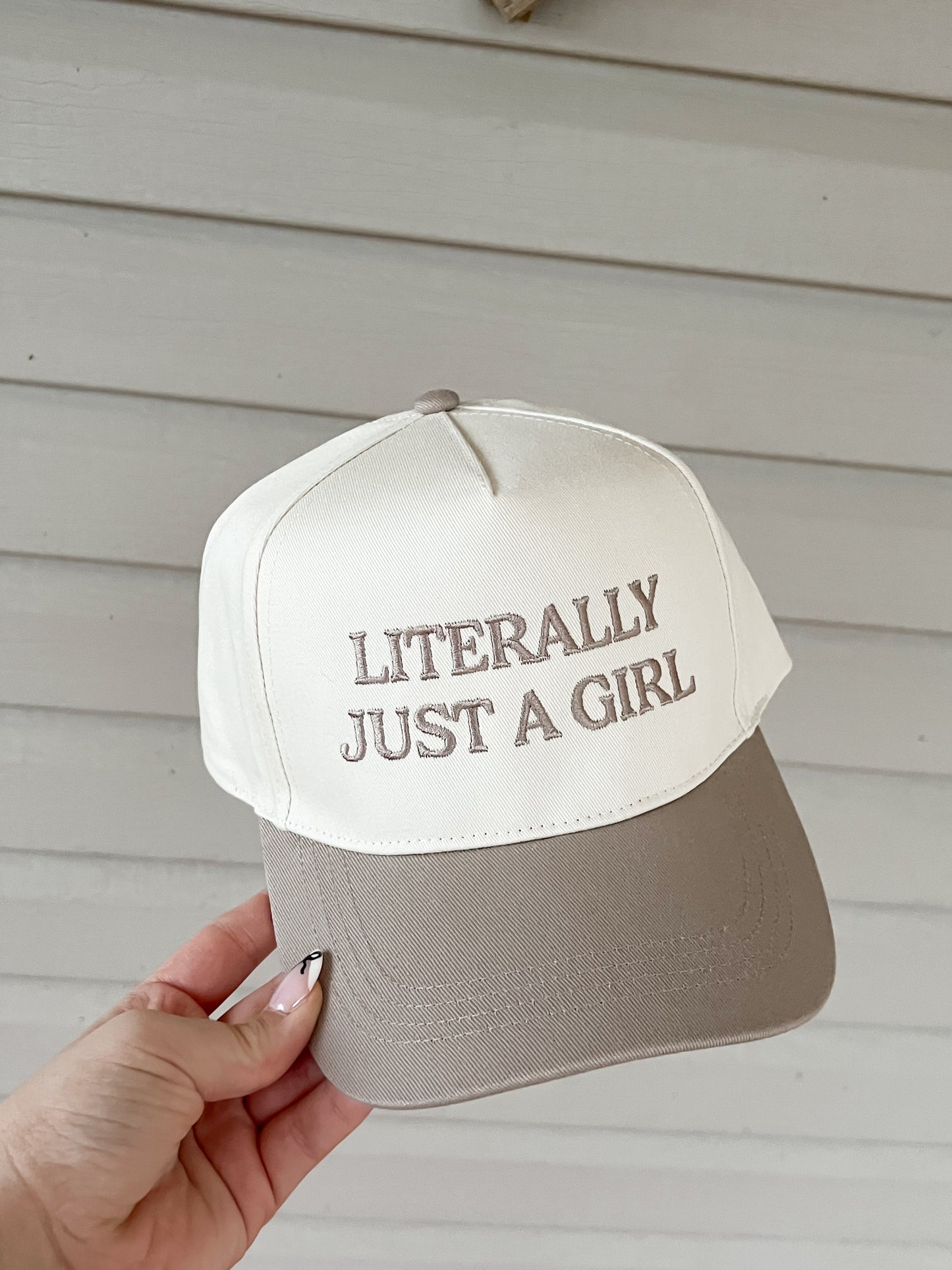 "Literally Just A Girl" Hat