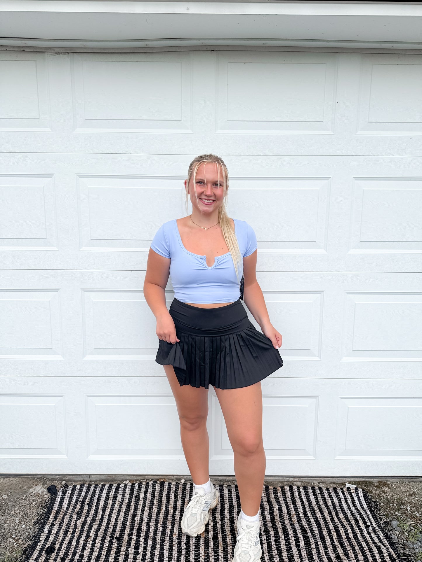 Scoop Neck Crop Top