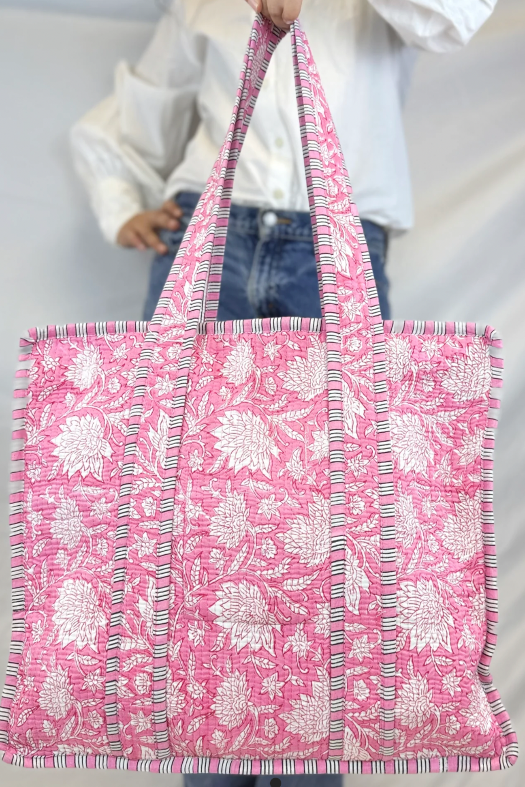 Quilted Tote Bag