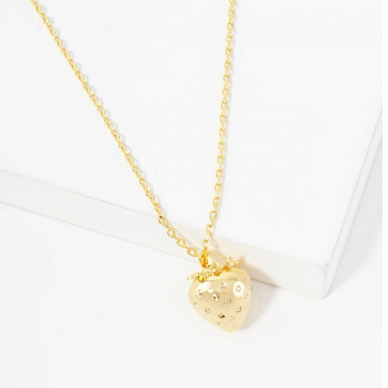 Strawberry Necklace