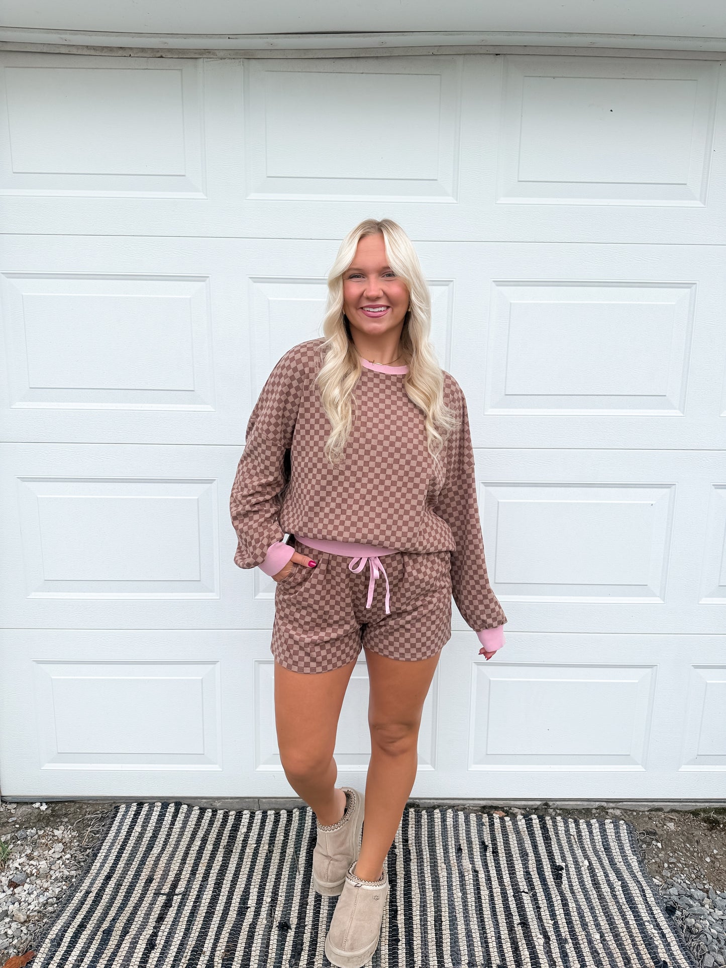 Checkered Matching Set 7