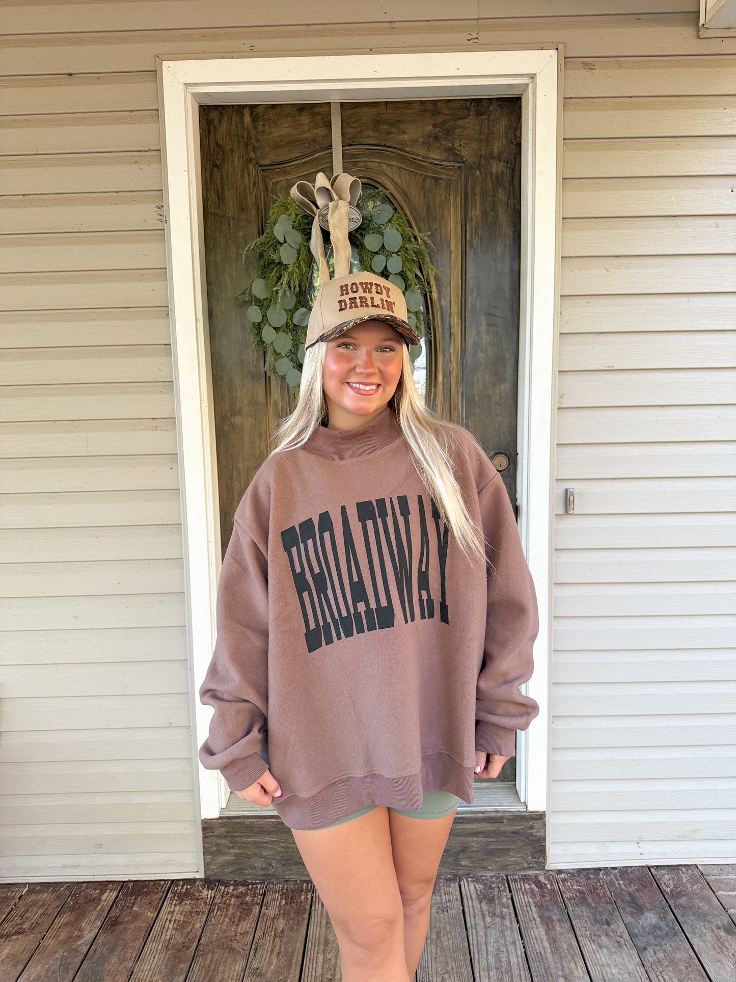 69. Reversible Nashville Mock Neck Sweatshirt