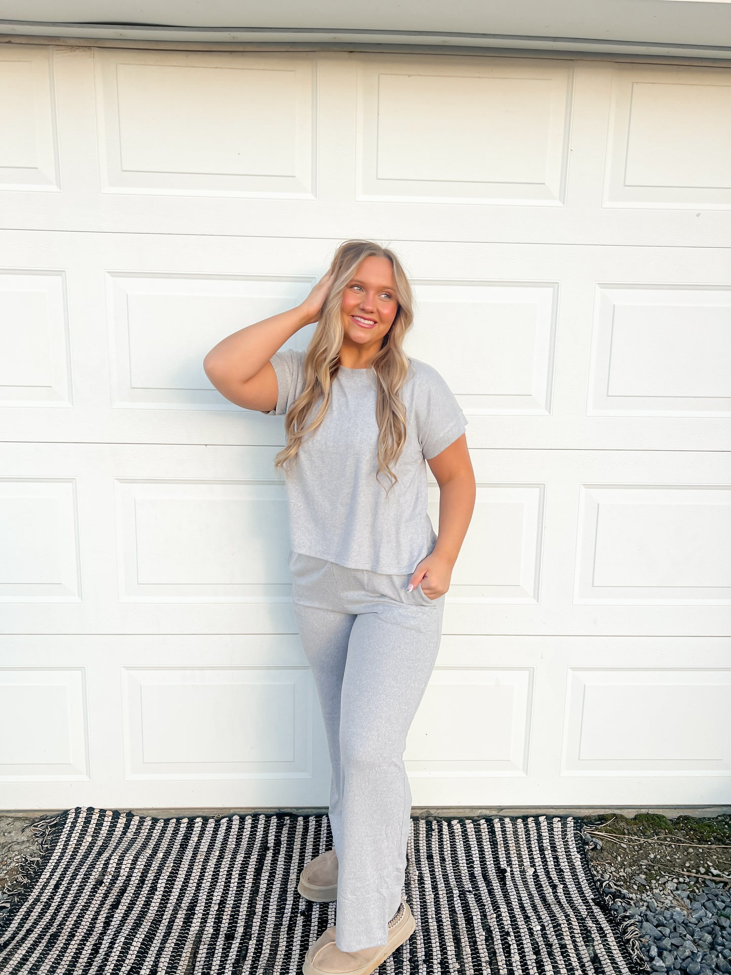 Short Sleeve Pant Set