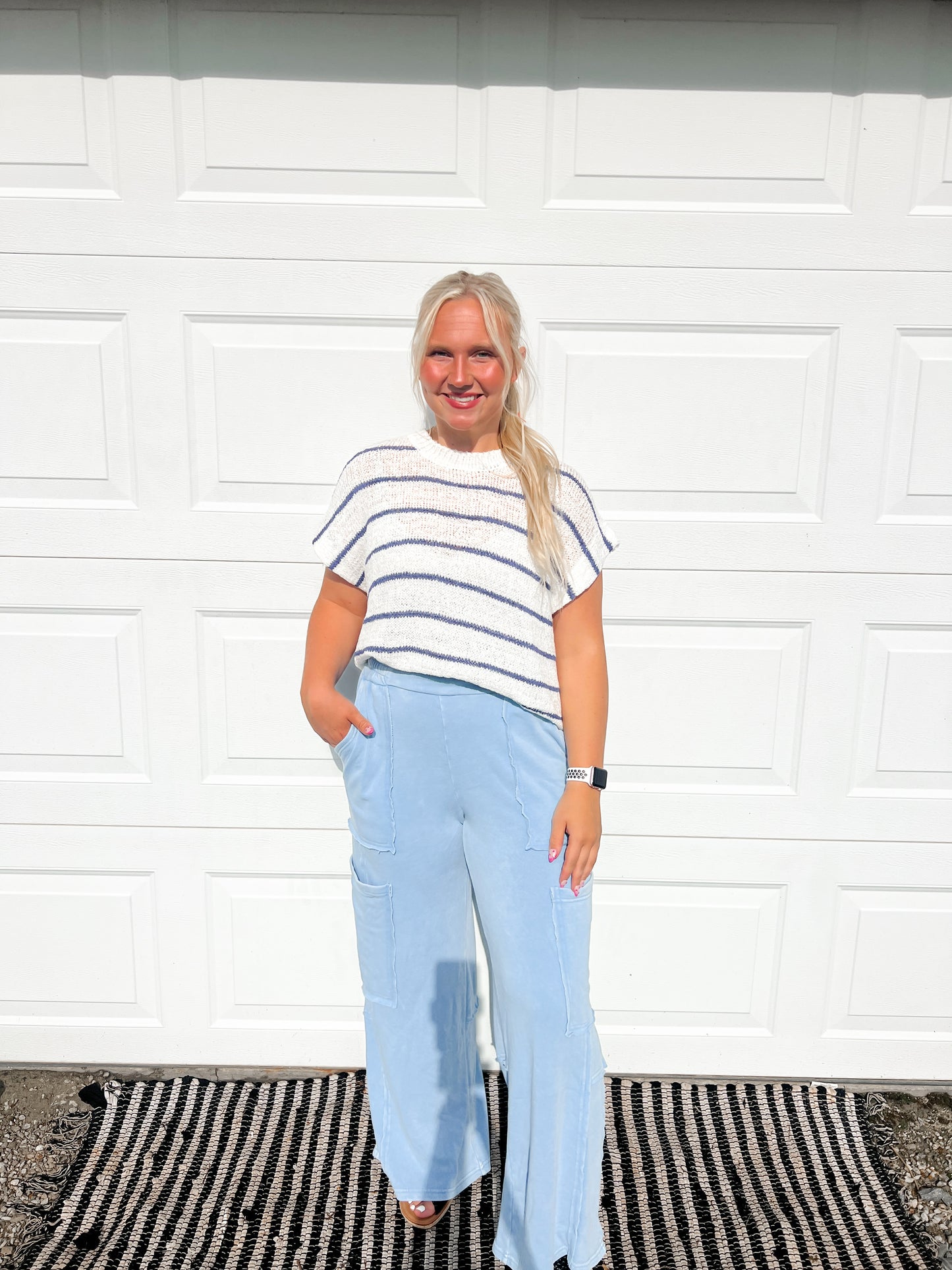 Stripe Knit Top