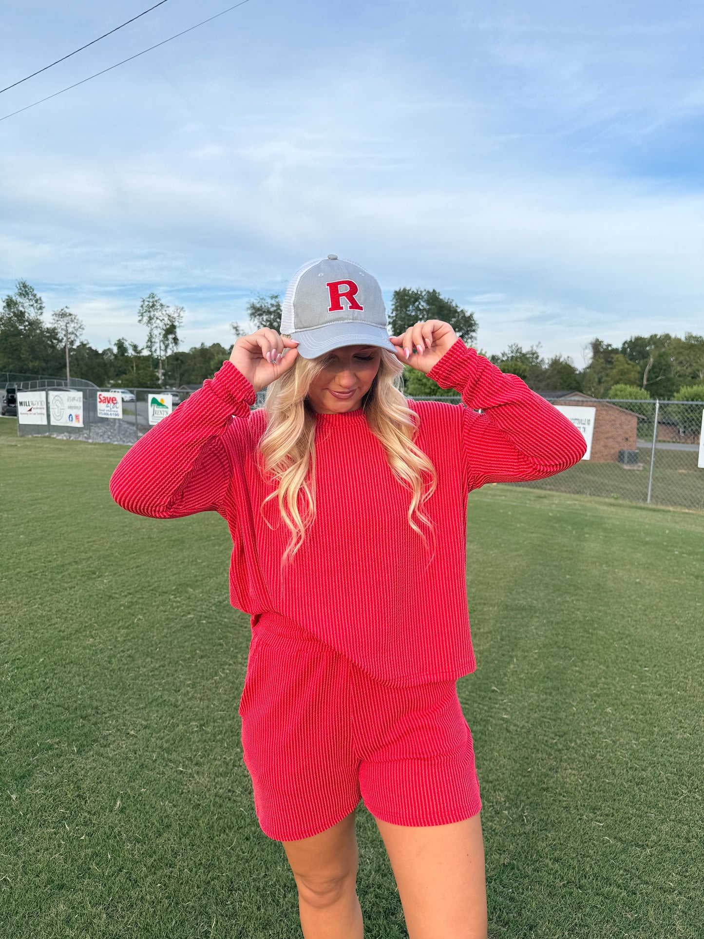 Ribbed Long Sleeve Set