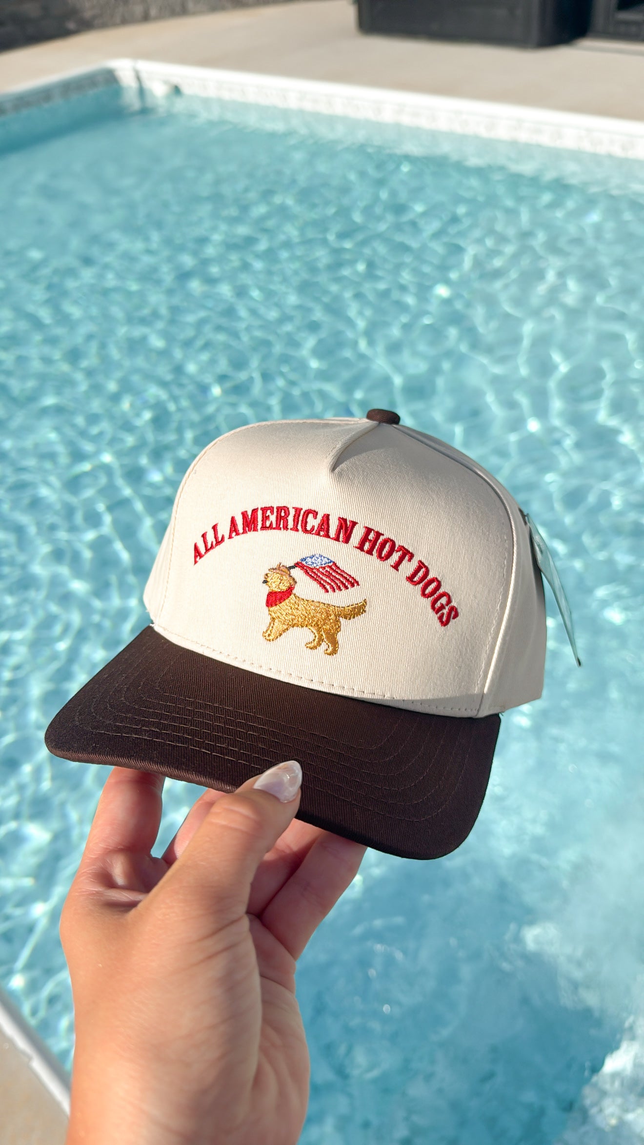 "All American Hot Dogs" Hat