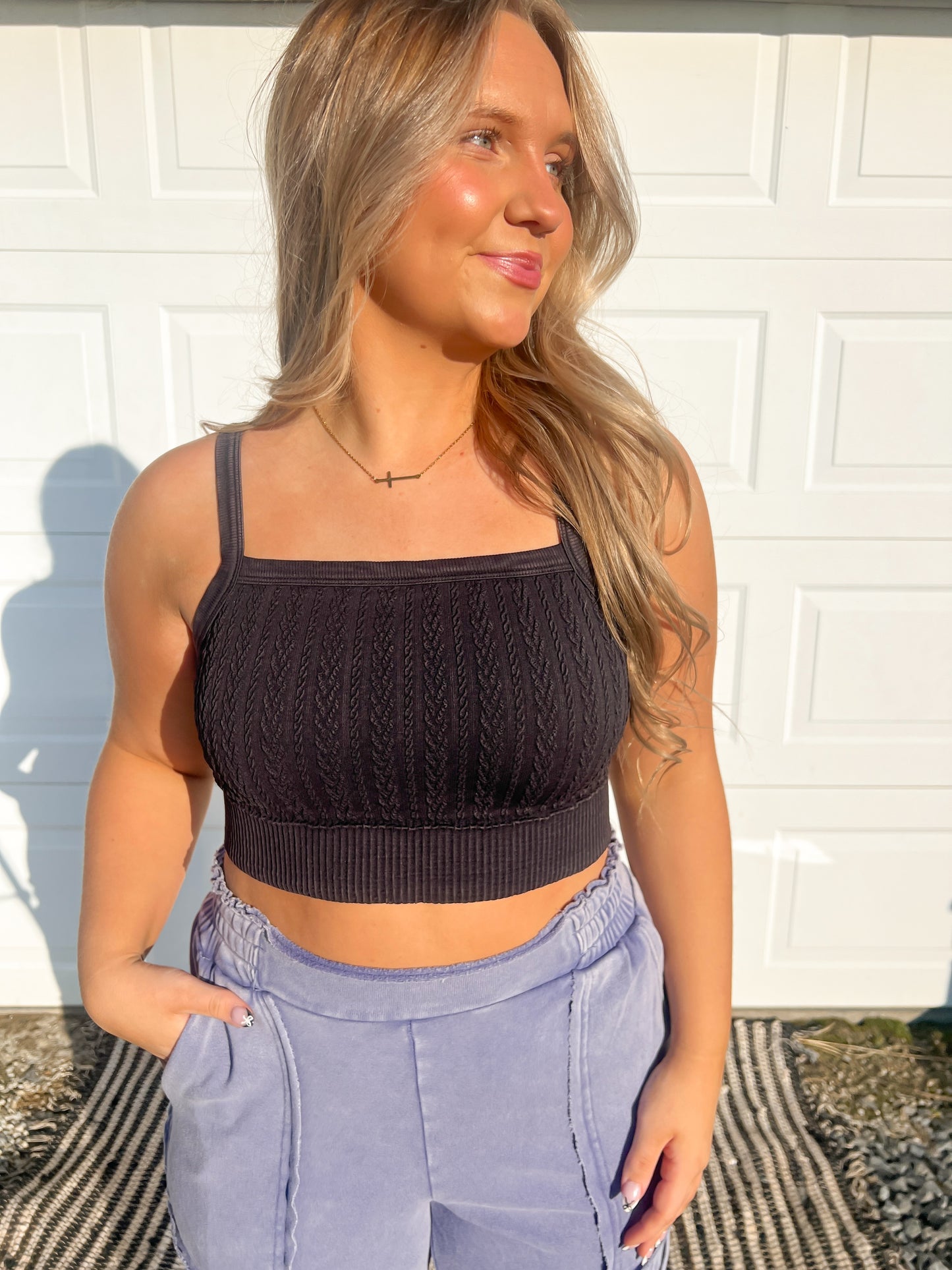 Knit Detailed Tank