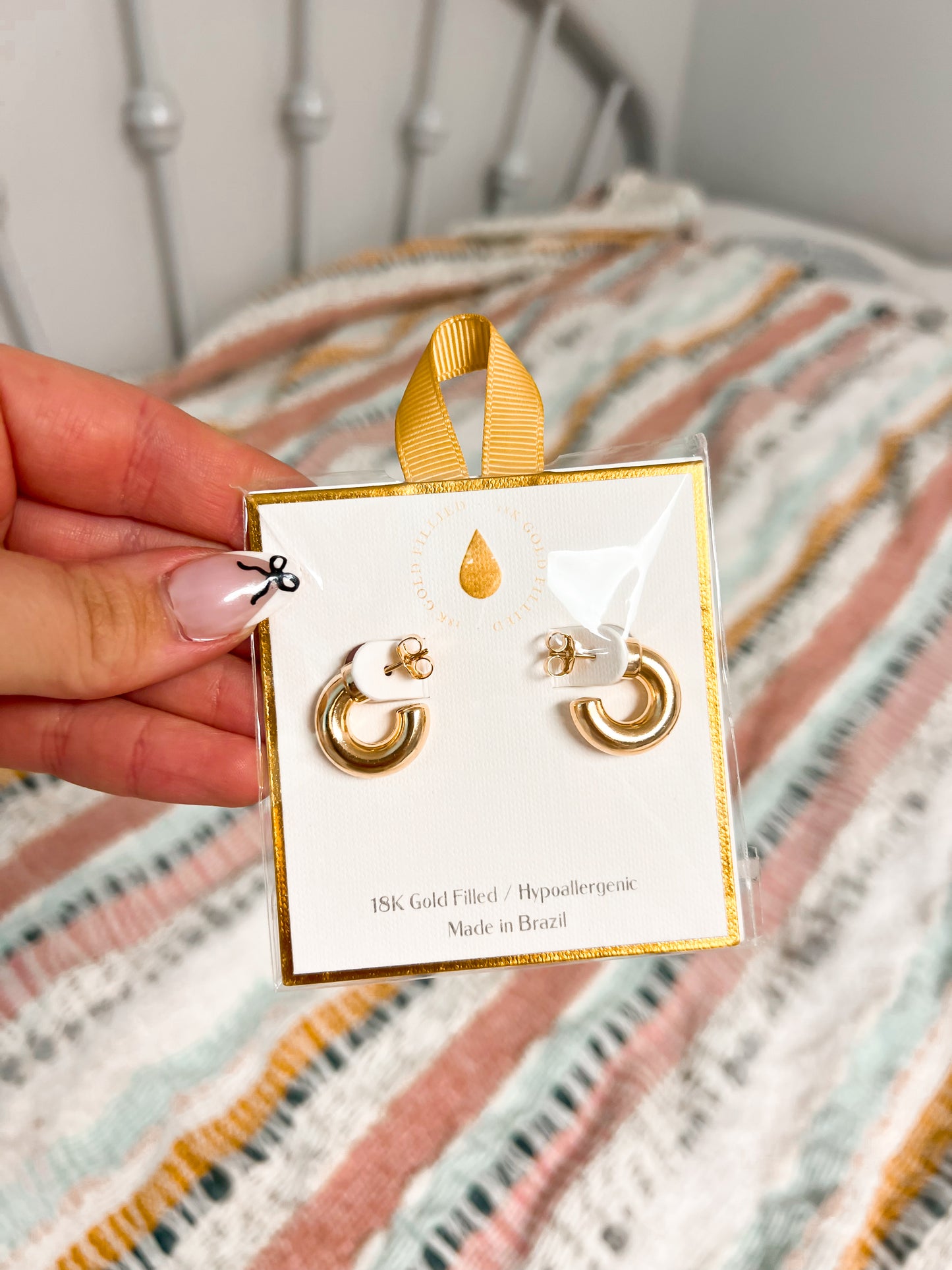 Hoop Earrings .5"