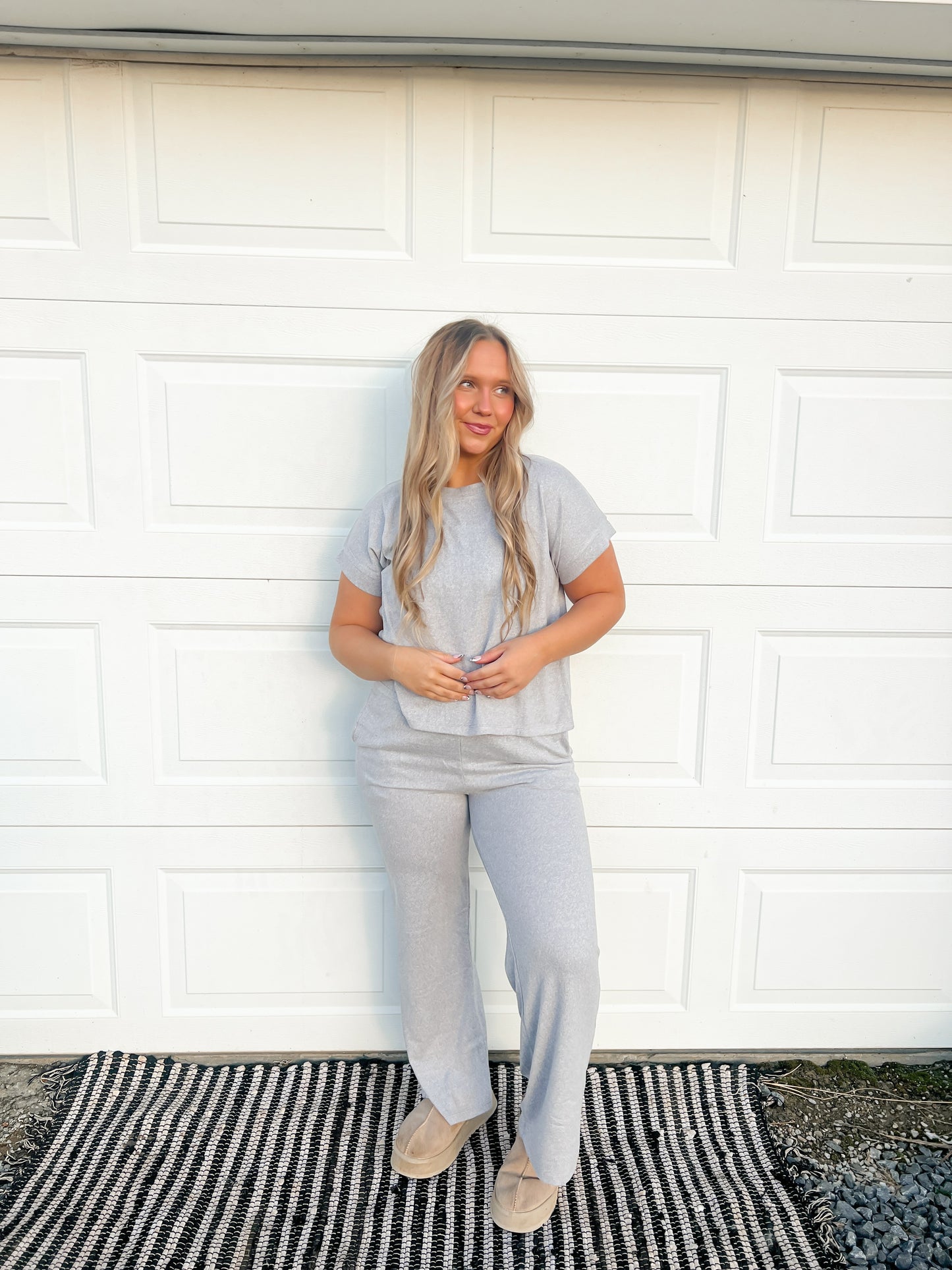 Short Sleeve Pant Set
