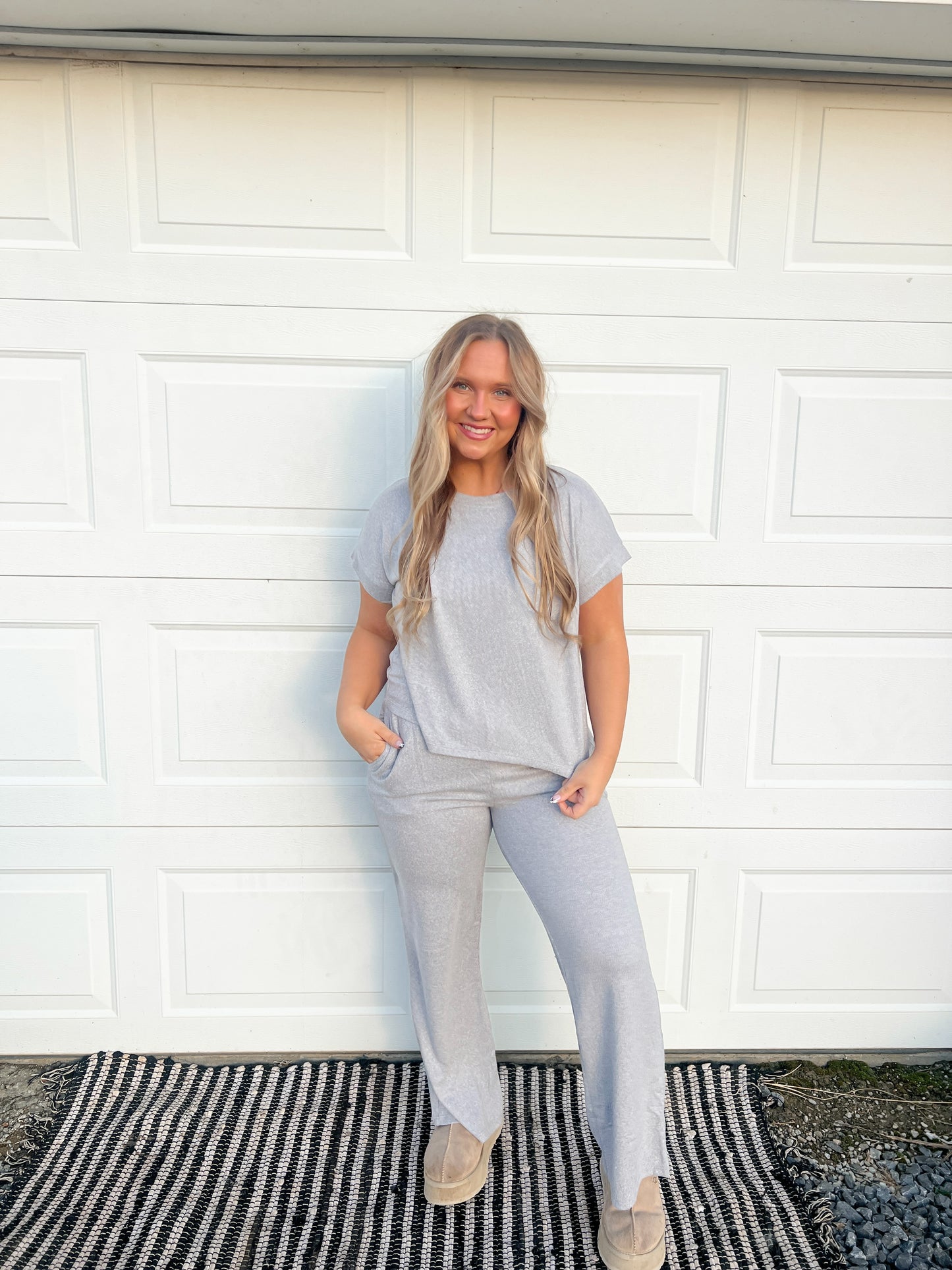 Short Sleeve Pant Set