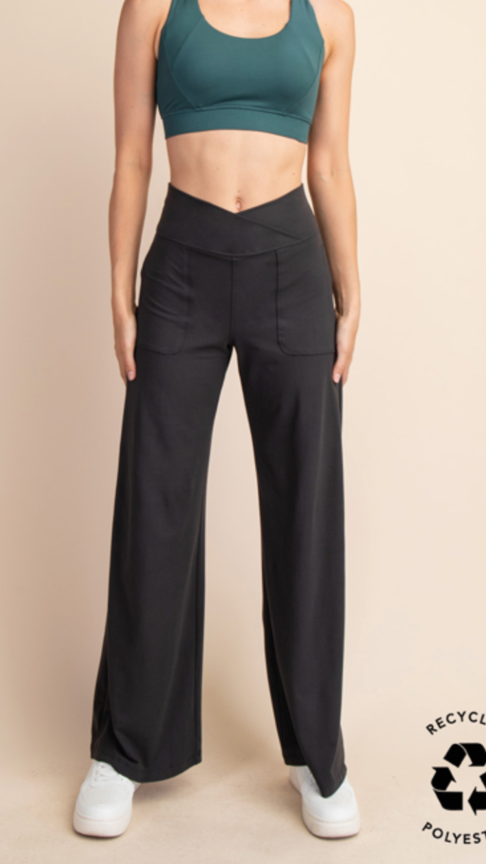 Butter Flare Crossover Leggings