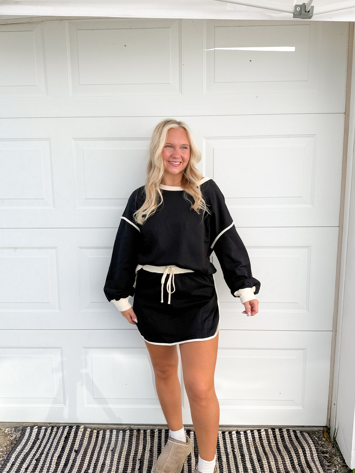 76. Long Sleeve Skort Set