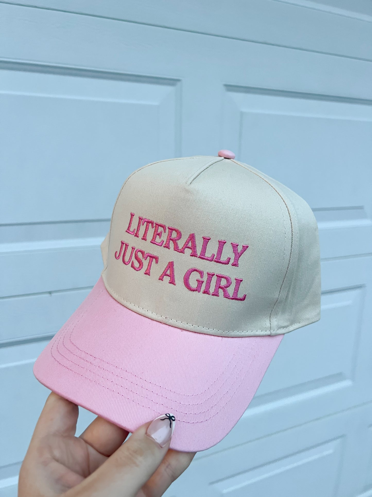 "Literally Just A Girl" Hat