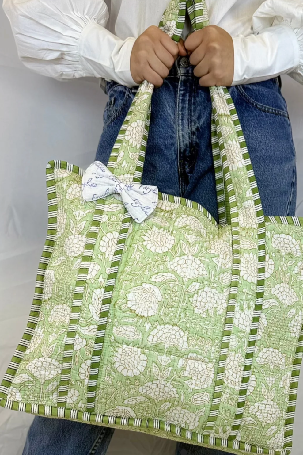 Quilted Tote Bag