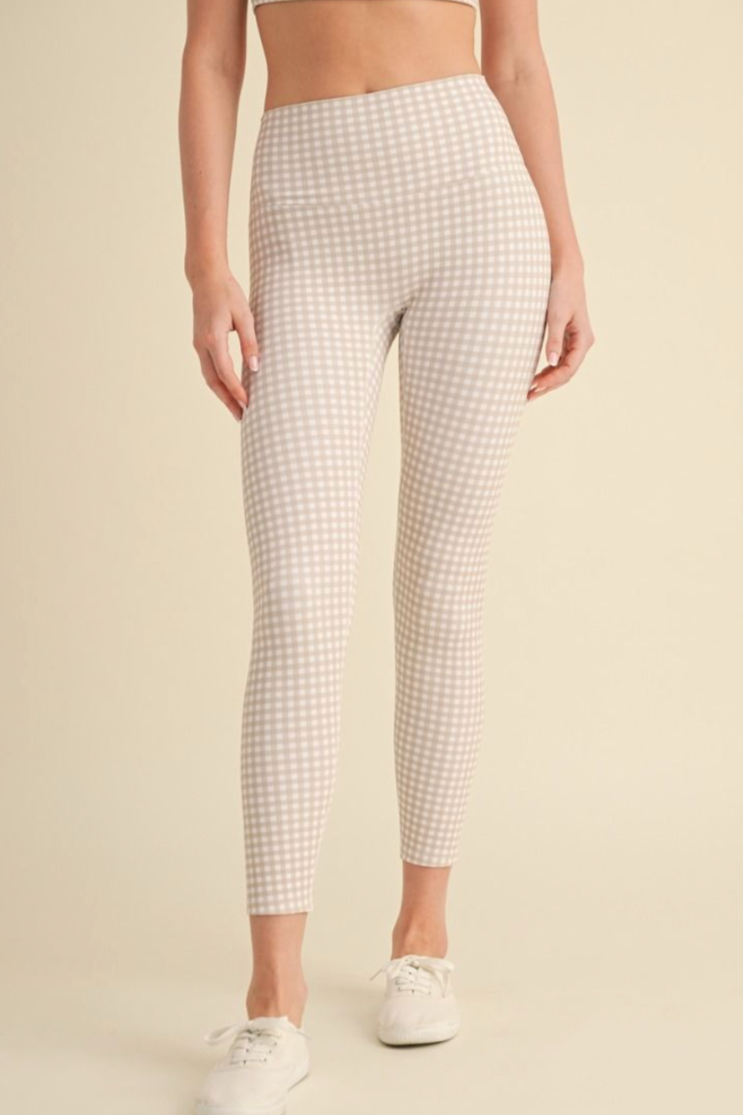 Gingham Leggings