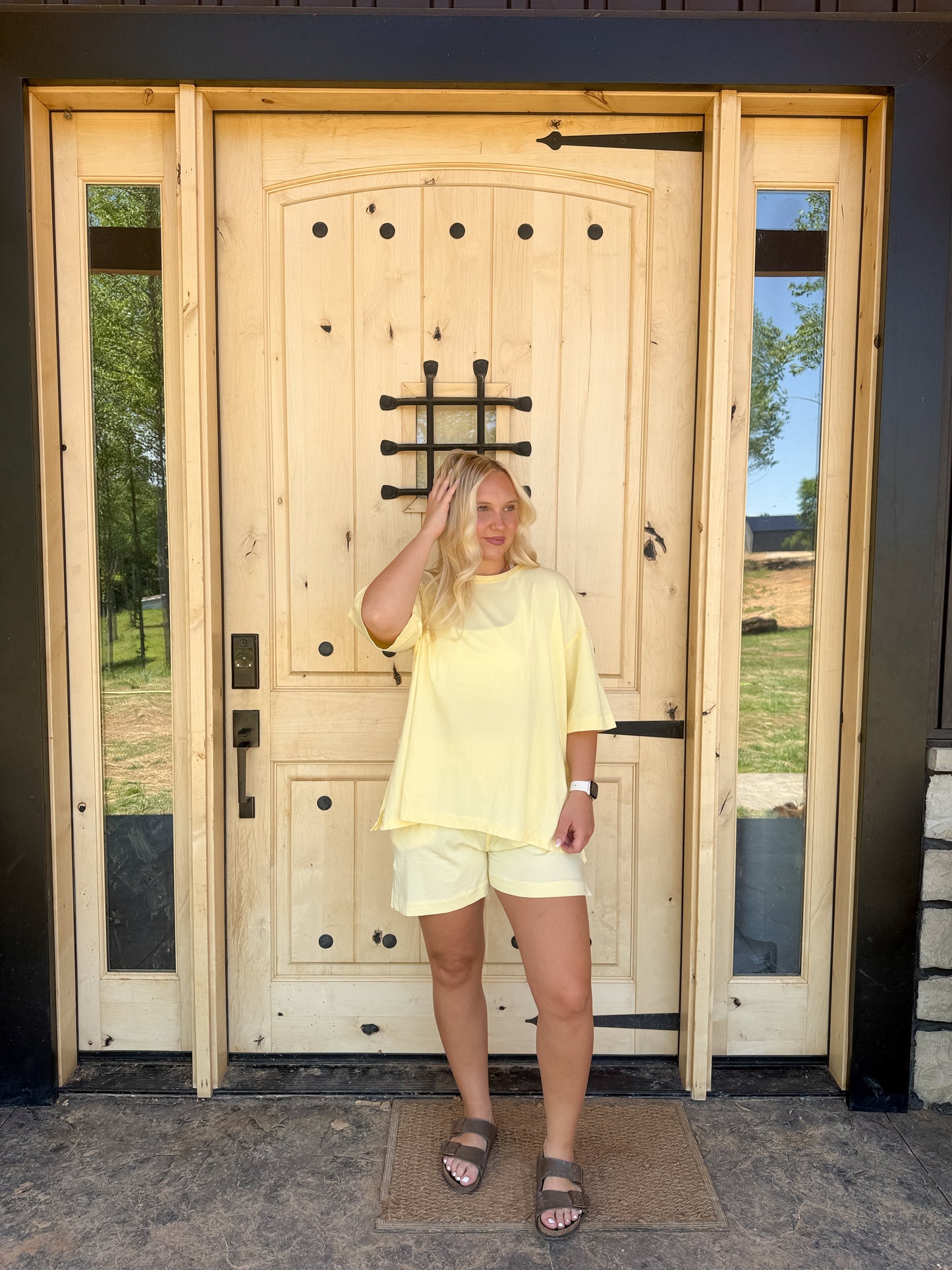#24. Short Sleeve Short Set