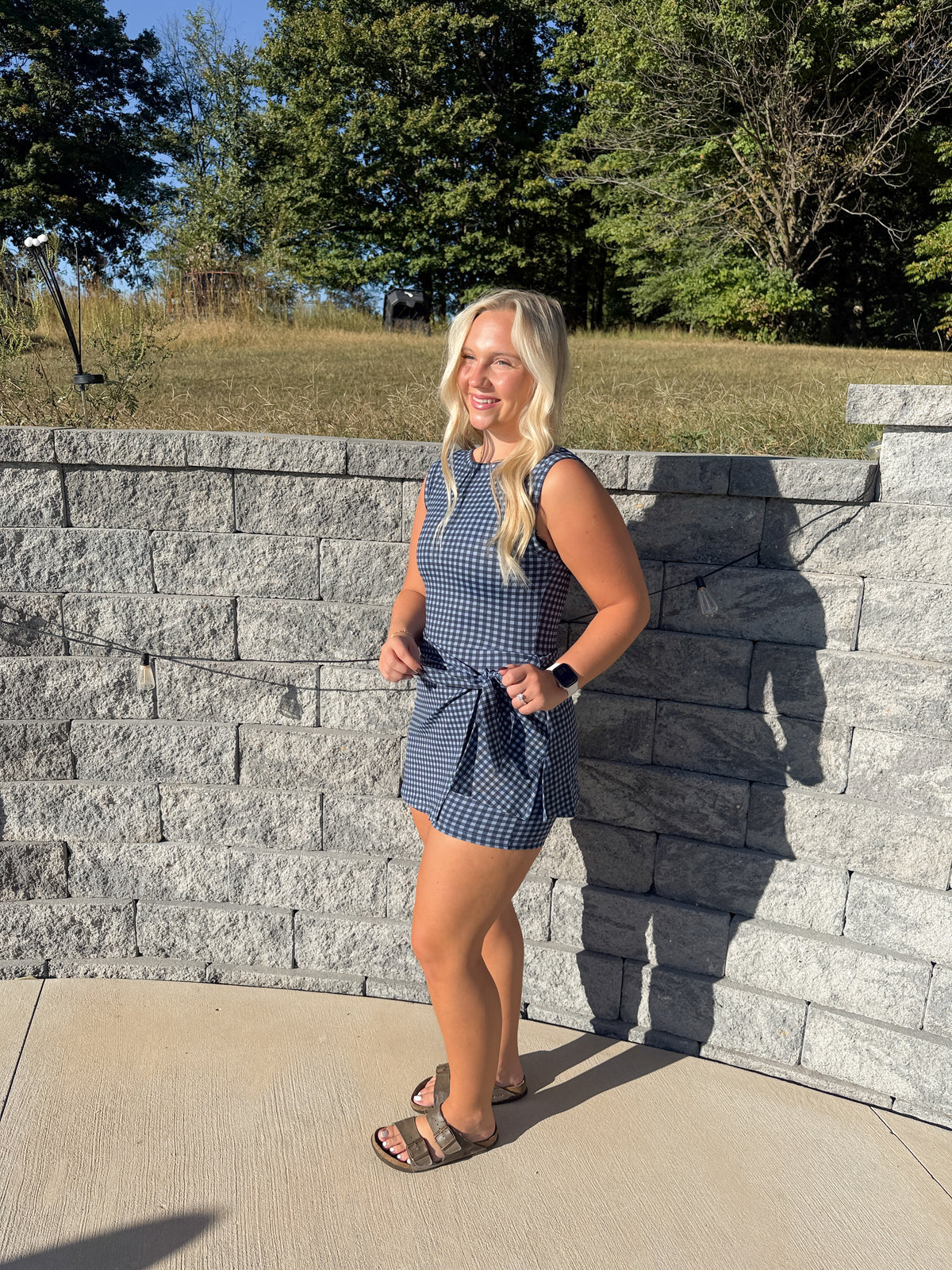 #127. Tie Wrap Romper