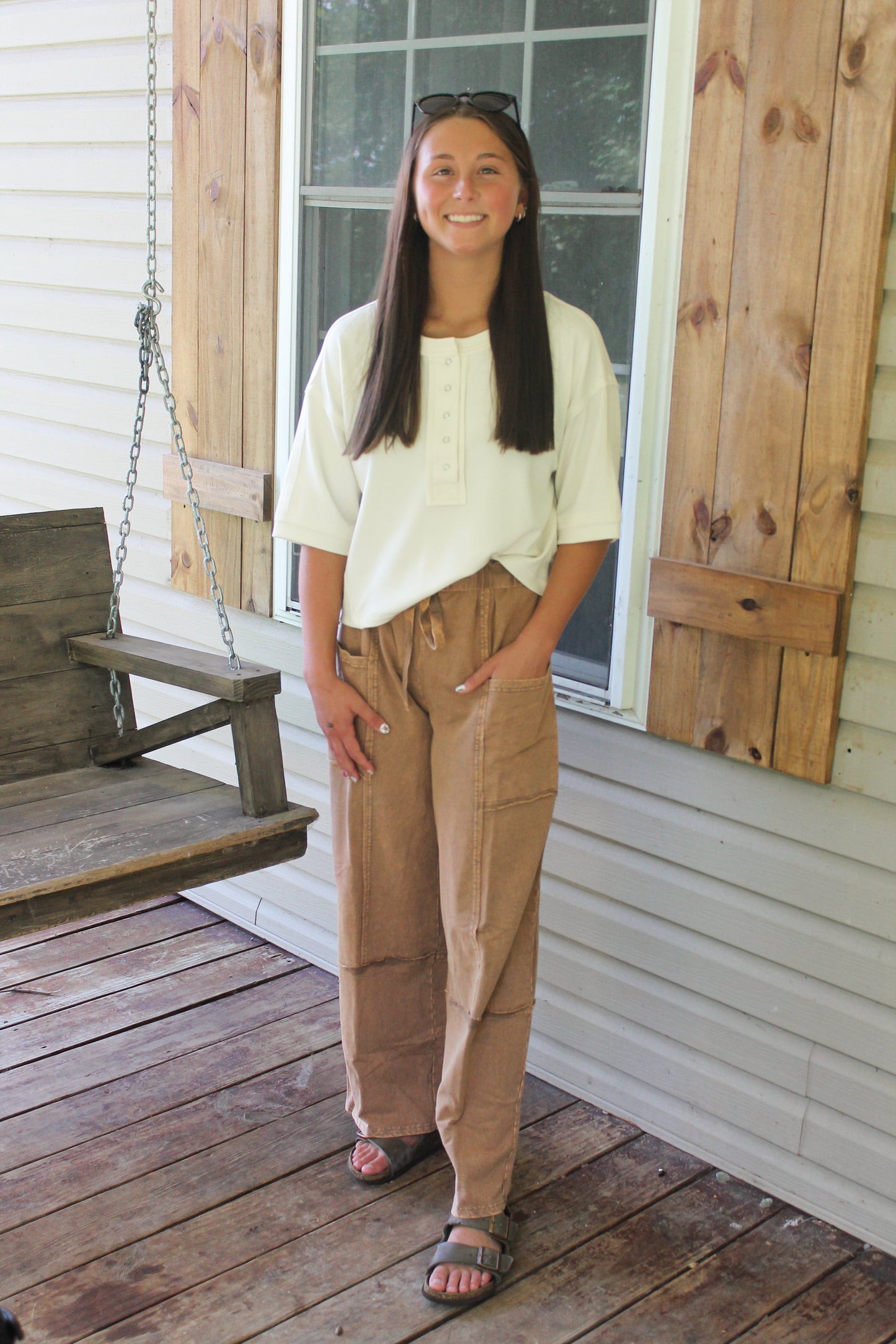 #23. Button Short Sleeve