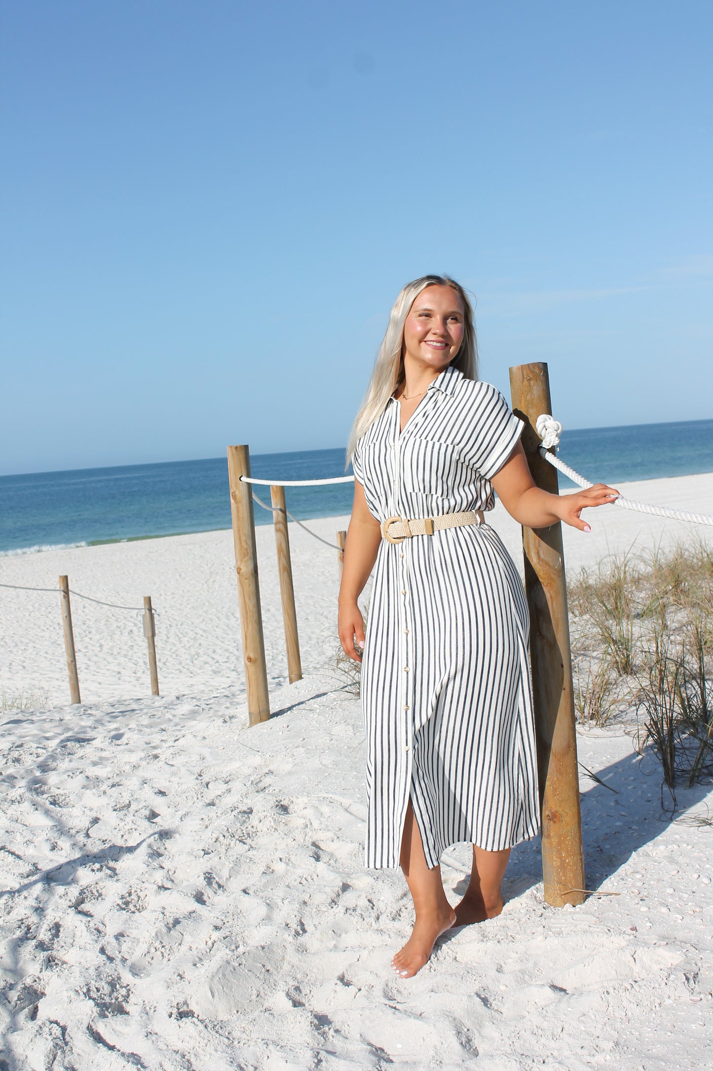 #211. Striped Maxi Dress