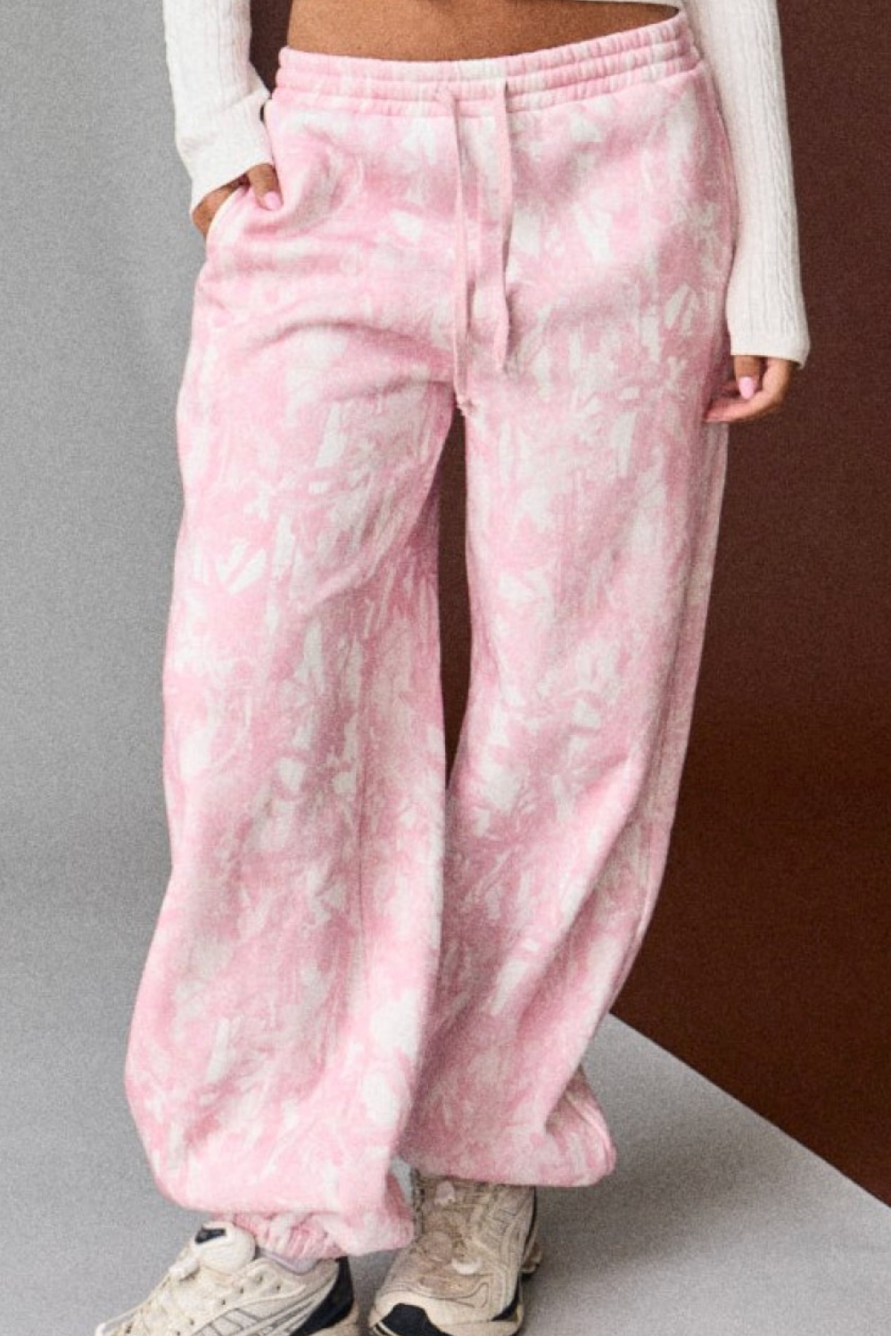 96. Pink Camo Joggers