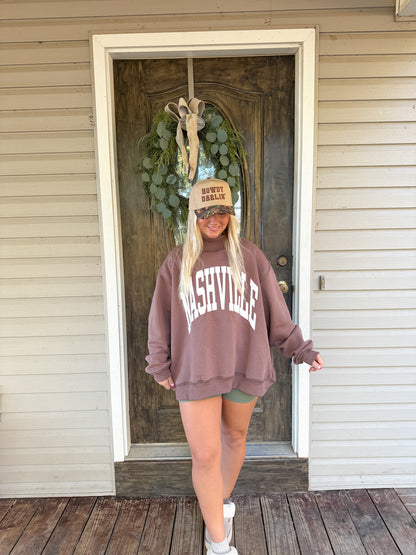 69. Reversible Nashville Mock Neck Sweatshirt