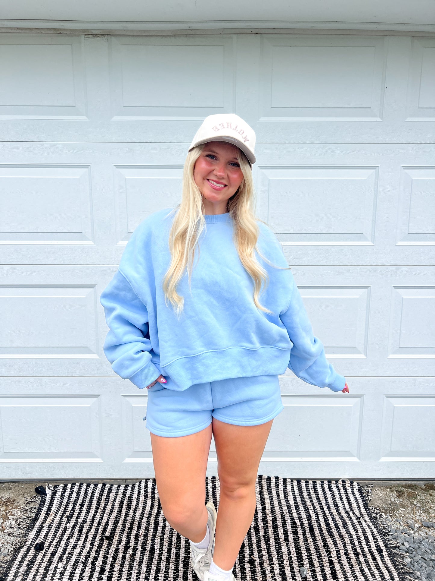 Sweatshirt Shorts Set