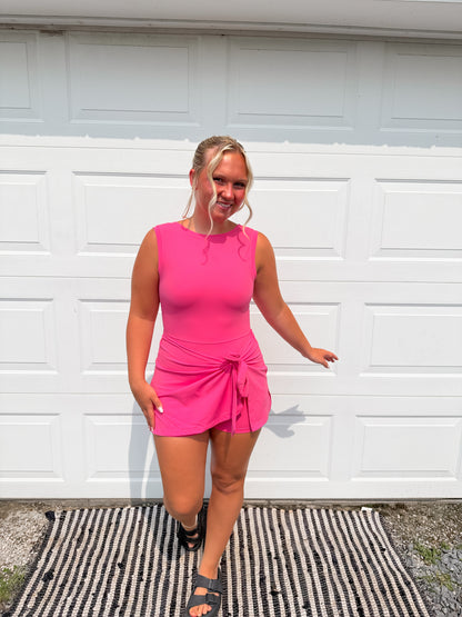 Tie Wrap Athletic Dress