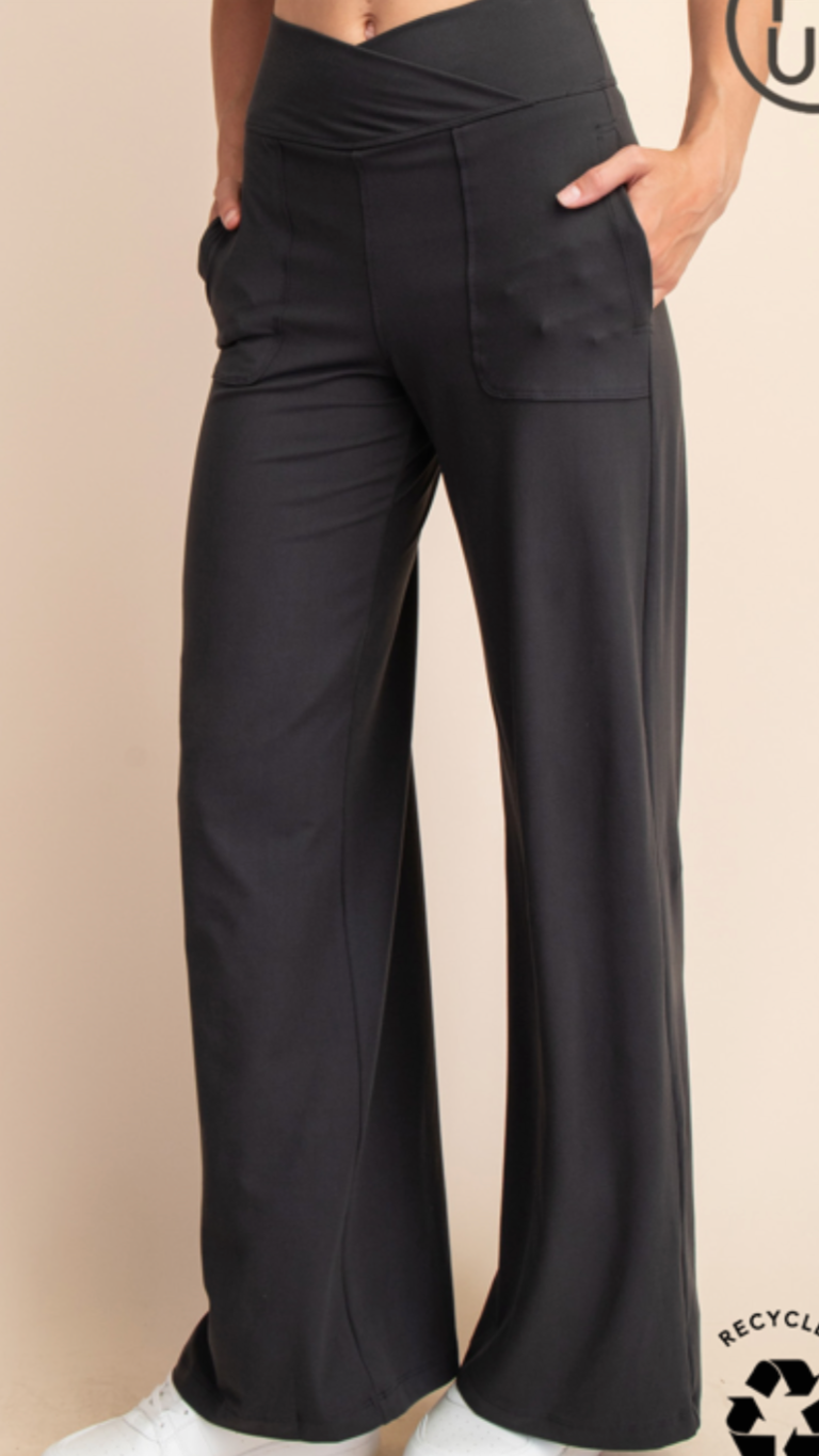 Butter Flare Crossover Leggings