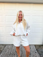MODAL SCUBA QUARTER ZIP FUNNEL NECK PULLOVER
