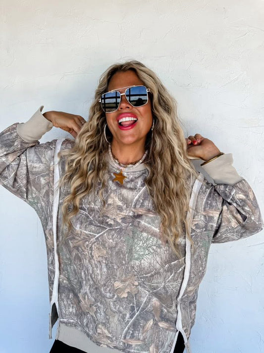 43. Camo Classic Crew Pullover