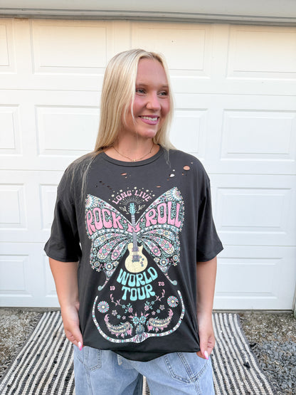 Long Live Rock and Roll Graphic Tee