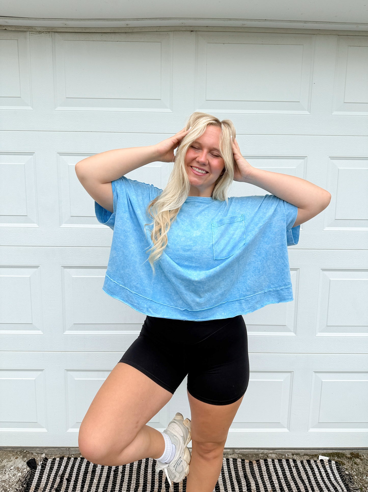 Washed Pocket Top Z