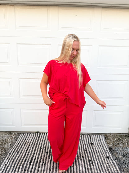 COTTON SLUB OPEN BACK TOP