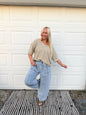 Stripe Pocket Top