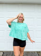 Washed Pocket Top Z