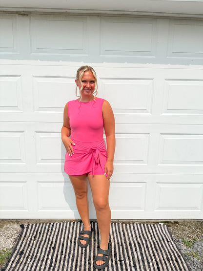 Tie Wrap Athletic Dress