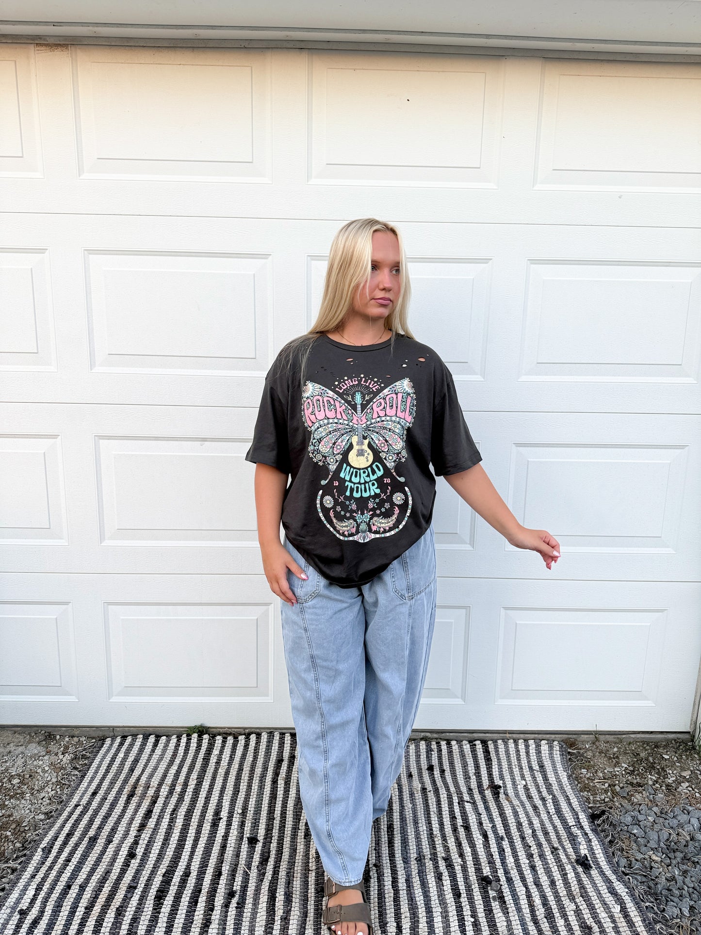 Long Live Rock and Roll Graphic Tee