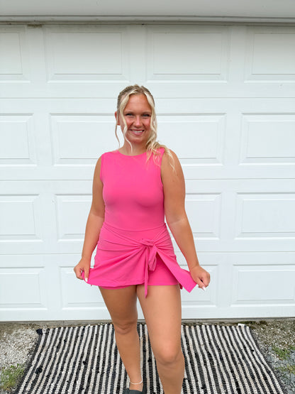 Tie Wrap Athletic Dress