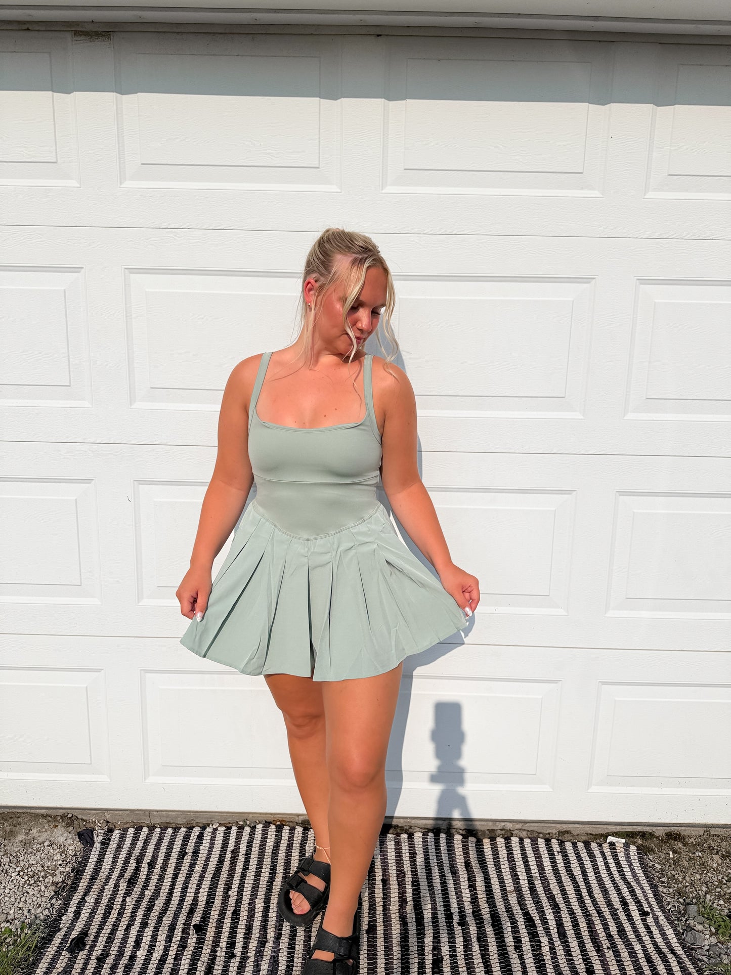 Ruffle Athletic Dress