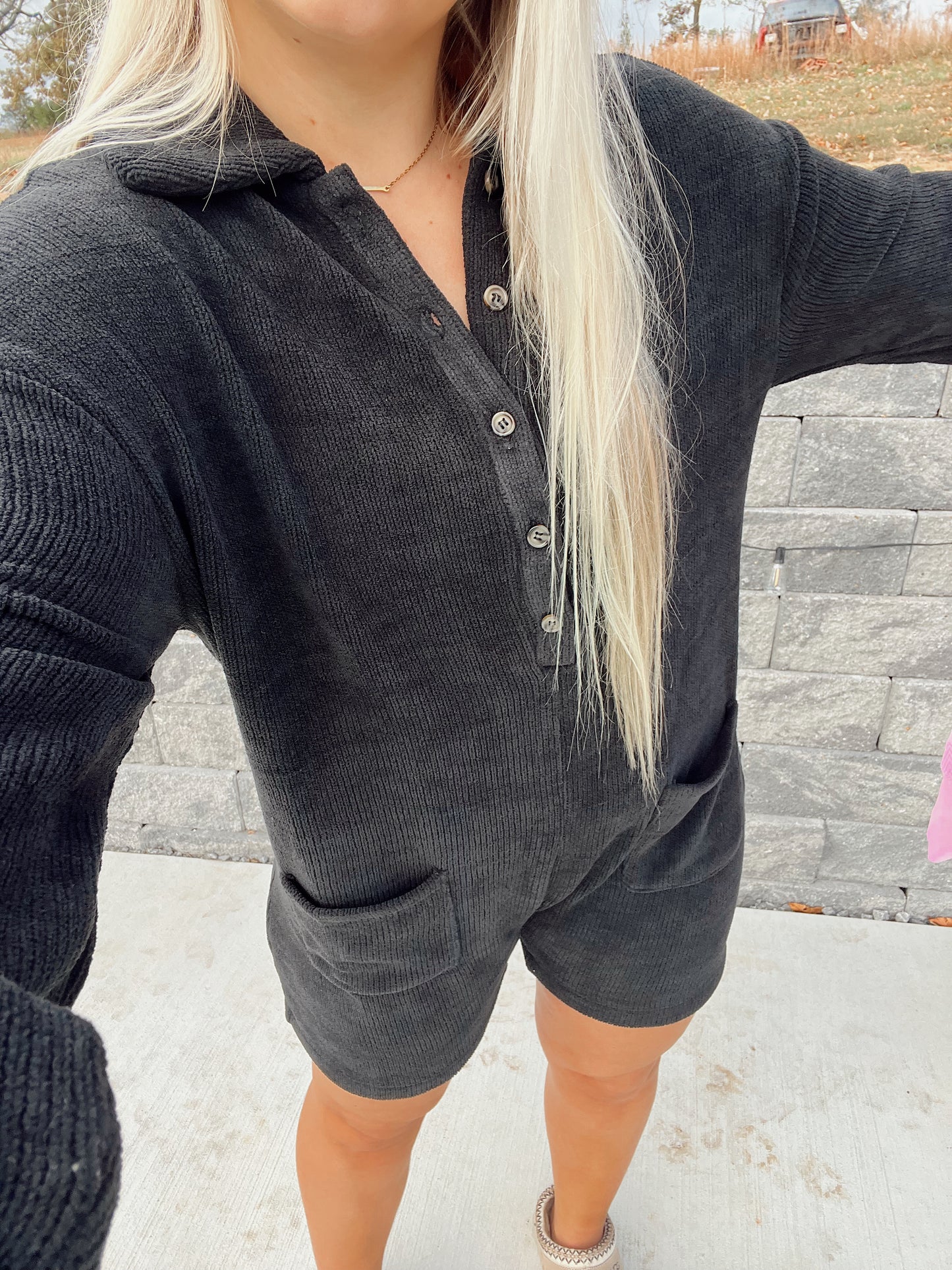 Sweater Romper