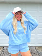 Sweatshirt Shorts Set