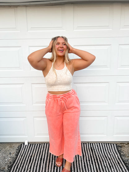 acid washed sweatpants