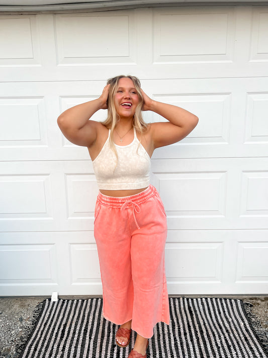 acid washed sweatpants