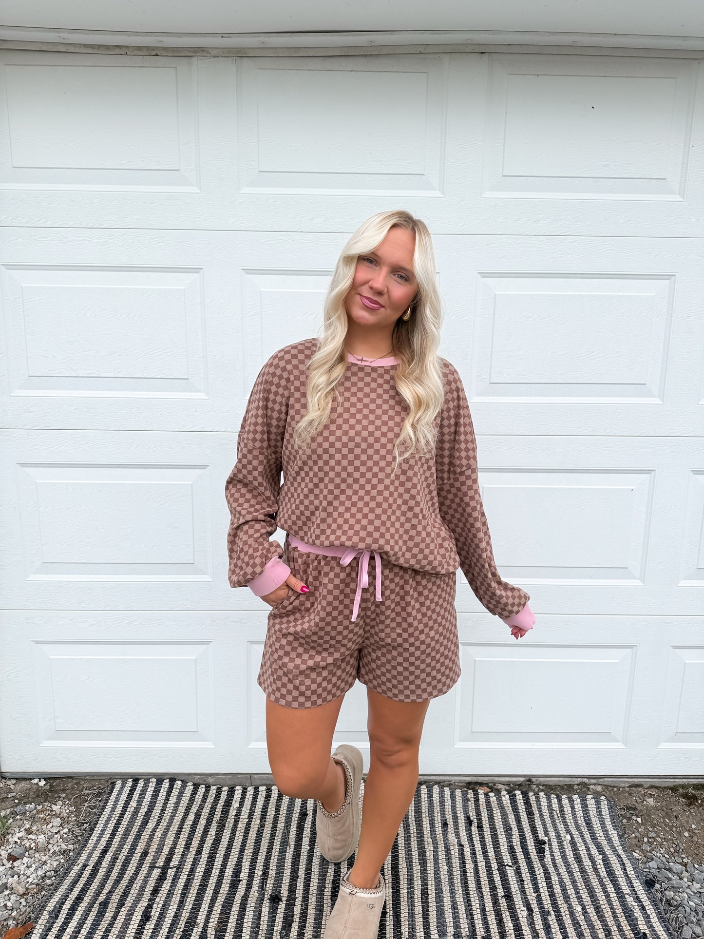Checkered Matching Set 7