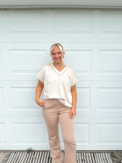 Scuba V Neck Top