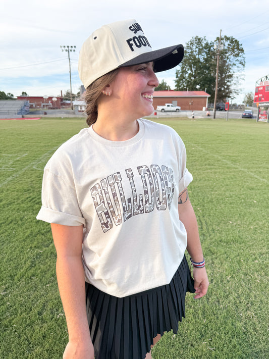 Camo Bulldog Graphic Tee