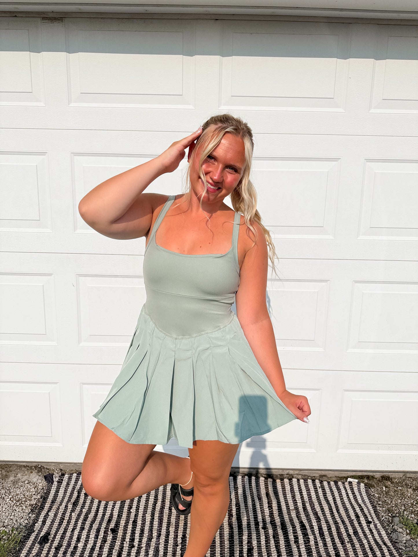 Ruffle Athletic Dress