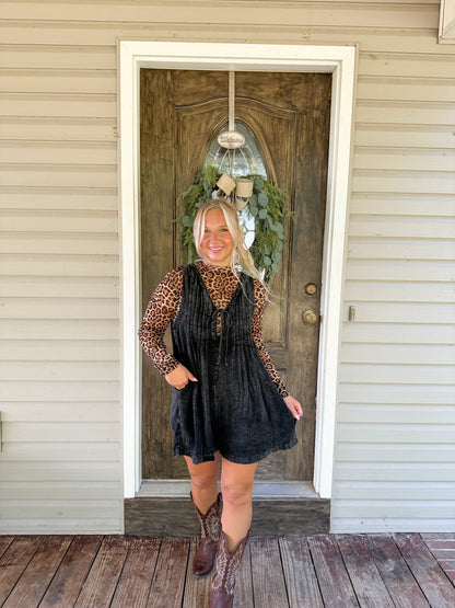 Mesh Layering Long Sleeve