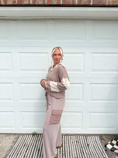 Ribbed Cargo Pants